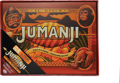 Spin Master Jumanji Edizione in Legno Gioco Da Tavolo 2- 4 Giocatori Con Pedine, Tabellone, Dadi, Clessidra, Istruzioni 8+ Giochi e giocattoli/Giochi da tavola di società e accessori/Giochi da tavolo/Giochi di società Cartoleria Deja Vu - Crotone, Commerciovirtuoso.it
