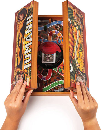 Spin Master Jumanji Edizione in Legno Gioco Da Tavolo 2- 4 Giocatori Con Pedine, Tabellone, Dadi, Clessidra, Istruzioni 8+ Giochi e giocattoli/Giochi da tavola di società e accessori/Giochi da tavolo/Giochi di società Cartoleria Deja Vu - Crotone, Commerciovirtuoso.it