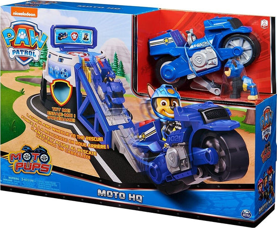Spin Master Paw Patrol Con Moto Motocicletta Hq Gioco Suoni Personaggio Chase Giochi e giocattoli/Veicoli/Slot car piste da corsa e accessori/Auto da corsa Trade Shop italia - Napoli, Commerciovirtuoso.it