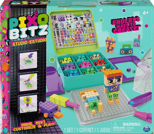 Spin Master Pixo Bitz Studio Gioco per Bambini Creazioni Pixel Art 3d E 2d Giochi e giocattoli/Attività creative/Argilla e pasta modellabile Cartoleria Deja Vu - Crotone, Commerciovirtuoso.it
