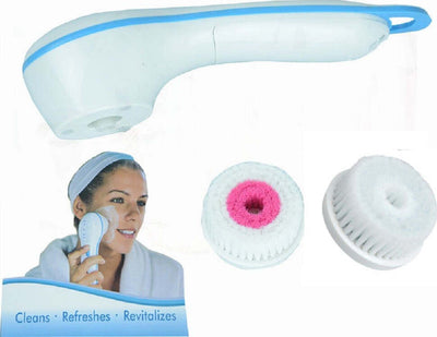 Spin Spa Spazzola Pulizia Del Viso 3in1 Pulisce Rivitalizza Per La Cura Del Viso Bellezza/Accessori e strumenti di bellezza/Strumenti e accessori per trucco/Accessori per trucco viso/Spugne piumini e spugnette Trade Shop italia - Napoli, Commerciovirtuoso.it