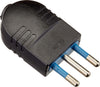 Spina 10 A 2p+T, Uscita Cavo Assiale, Fermacavo Isolante a Vite, Nero Poly Pool Fai da te/Materiale elettrico/Multiprese Scontolo.net - Potenza, Commerciovirtuoso.it
