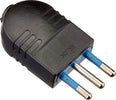 Spina 10 A 2p+T, Uscita Cavo Assiale, Fermacavo Isolante a Vite, Nero Poly Pool Fai da te/Materiale elettrico/Multiprese Scontolo.net - Potenza, Commerciovirtuoso.it