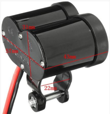 Spina Accendino Caricabatteria Per Moto Cellulare Porte Usb Accendisigari Q-a47 Elettronica/Elettronica per veicoli/Accessori/Accessori per cellulari/Alloggiamenti Trade Shop italia - Napoli, Commerciovirtuoso.it