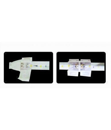 Spina Per Strisce Strip Led 220v Da 16 Mm Raddrizzatore Con Presa S-16mm-220v