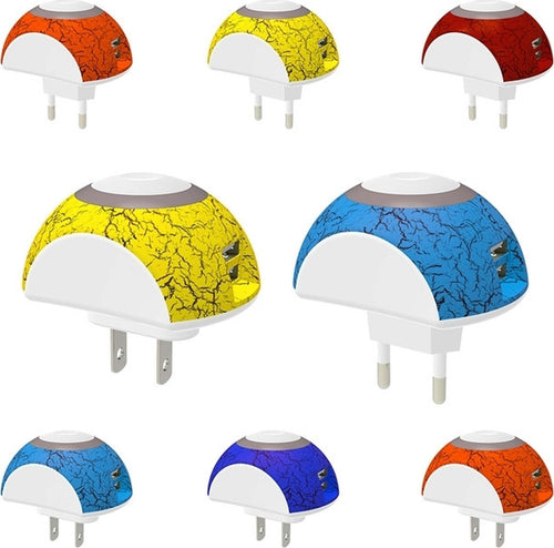 Spina Presa 2.1a 2 Porte Usb Luce Notturna Led Lampada Lettura Carica Batterie Elettronica/Cellulari e accessori/Accessori/Cavi e adattatori/Cavi USB Trade Shop italia - Napoli, Commerciovirtuoso.it