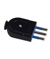 Spina S11 10a 2p+t Elettrica Piatta Salvaspazio Nera Dritta 250v Max 1500w 83004