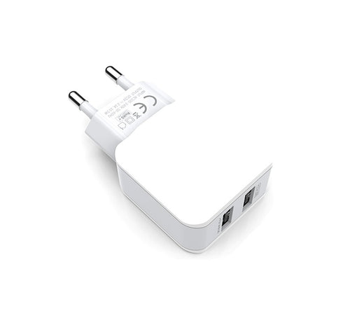 Caricabatteria da muro con 2 porte USB 2.0