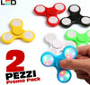 SPINNER CON LUCI LED LUMINOSO FIDGET ANTI STRESS 2 PEZZI GIOCO RILASSANTE 3D Giochi e giocattoli/Articoli da regalo e scherzetti/Fidget toys/Spinner Trade Shop italia - Napoli, Commerciovirtuoso.it