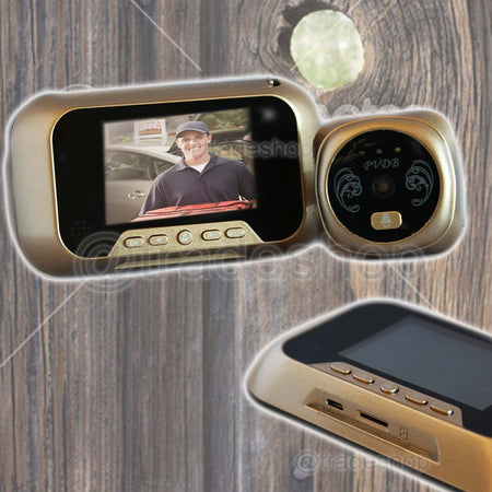 SPIONCINO ELETTRONICO PER PORTA CON DISPLAY LCD TF CARD TELECAMERA CAMPANELLO Fai da te/Ferramenta/Ferramenta e serrature per porte/Spioncino Trade Shop italia - Napoli, Commerciovirtuoso.it