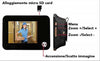 Spioncino porta digitale elettronico registra video e foto telecamera 120° zoom bravo Fai da te/Sicurezza e protezione/Sistemi di sicurezza domestica/Kit video per la sicurezza domestica/Videocamere di sorveglianza/Dom camera La Zappa - Altamura, Commerciovirtuoso.it