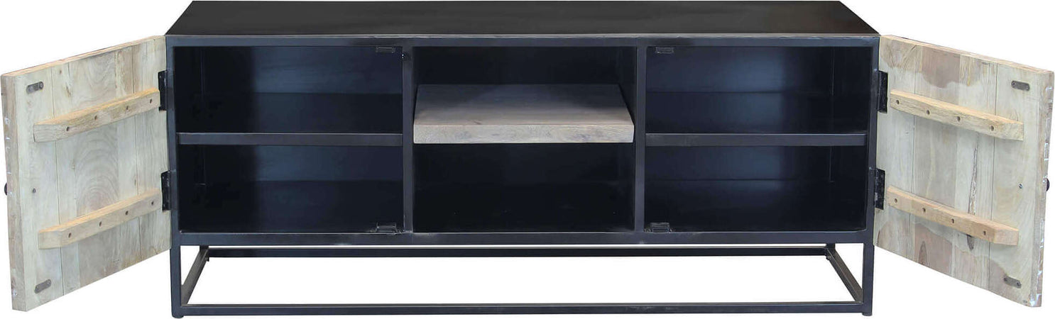 SPIRAL---porta-tv-legno-e-ferro-Marrone-Milani-Home
