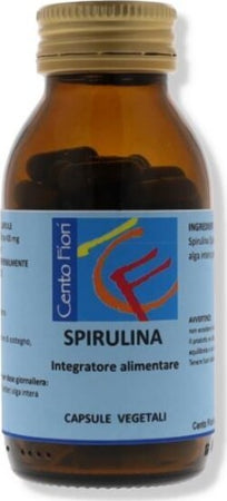 SPIRULINA-integratore-alimentare-100-capsule-Cento-Fiori