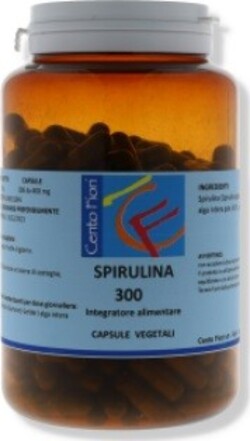 SPIRULINA-integratore-alimentare-300-capsule-vegetali-Cento-Fiori
