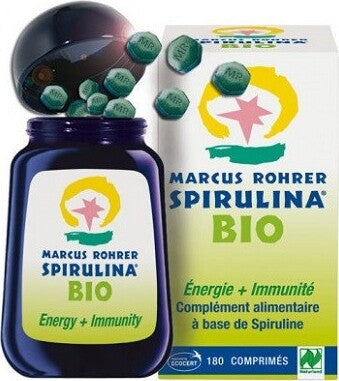 SPIRULINA-MARCUS-ROHRER-BIO-integratore-alimentare-180-compresse-Cabassi-e-Giuriati