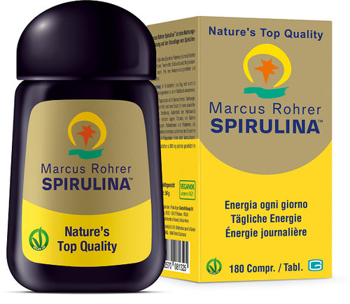 Spirulina marcus rohrer energia 180 compresse