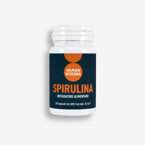 Spirulina Pura 50 Capsule – Tonico Naturale Ricostituente Ricco di Proteine e Omega 6