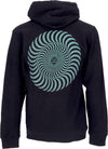 SPITFIRE-Felpa-Cappuccio-Uomo-Classic-Swirl-Glow-Black-da-uomo