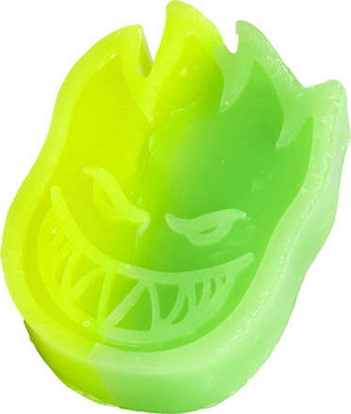 Spitfire Skate Wax Swirl Curb Bighead Cera Skateboard Gialla Verde + Adesivo Logo Sport e tempo libero/Sport/Mobilità urbana/Skateboard/Cera Snotshop - Roma, Commerciovirtuoso.it