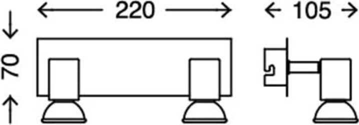 SPLASH---APPLIQUE-DA-BAGNO-2-GU10-LED-4-watt-CROMO-IP23