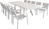SPLENDOR---set-tavolo-da-giardino-allungabile-200/300x110-compreso-di-10-poltrone-in-alluminio-Tortora-Milani-Home