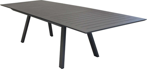SPLENDOR---tavolo-da-giardino-allungabile-in-alluminio-200/300x110-Taupe-Milani-Home