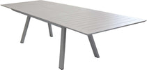 SPLENDOR---tavolo-da-giardino-allungabile-in-alluminio-200/300x110-Tortora-Milani-Home