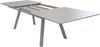 SPLENDOR---tavolo-da-giardino-allungabile-in-alluminio-200/300x110-Tortora-Milani-Home