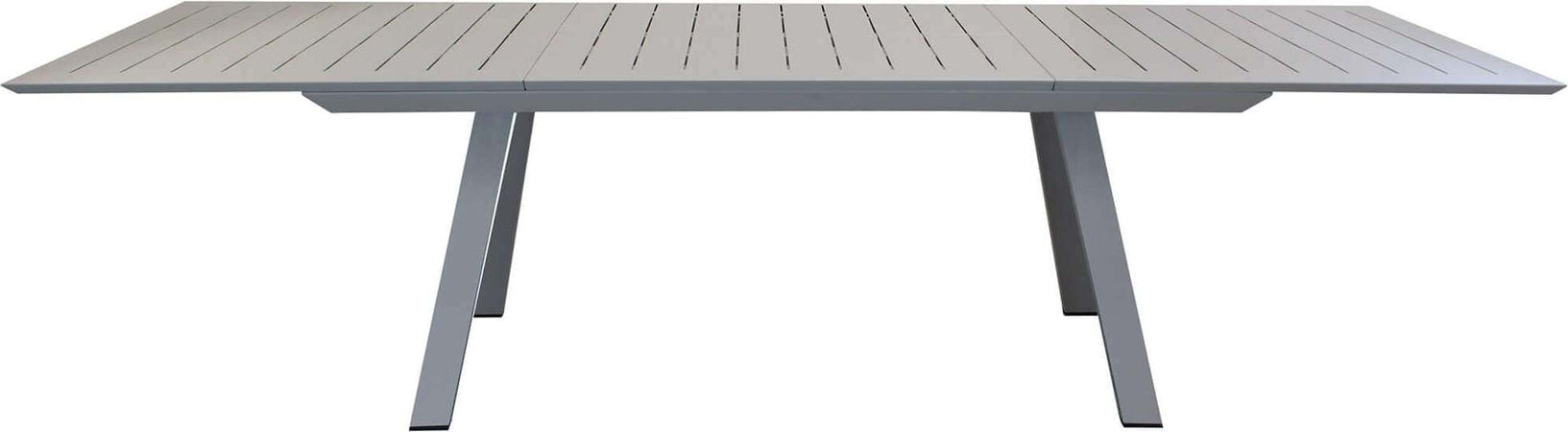 SPLENDOR---tavolo-da-giardino-allungabile-in-alluminio-200/300x110-Tortora-Milani-Home