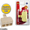 Splitter Sdoppiatore Telefonico Adattatore 3 Uscite Femmina Plug Rj-11 Informatica e Videogiochi > Periferiche di rete > Cavi di Rete Trade Shop italia - Napoli, Commerciovirtuoso.it