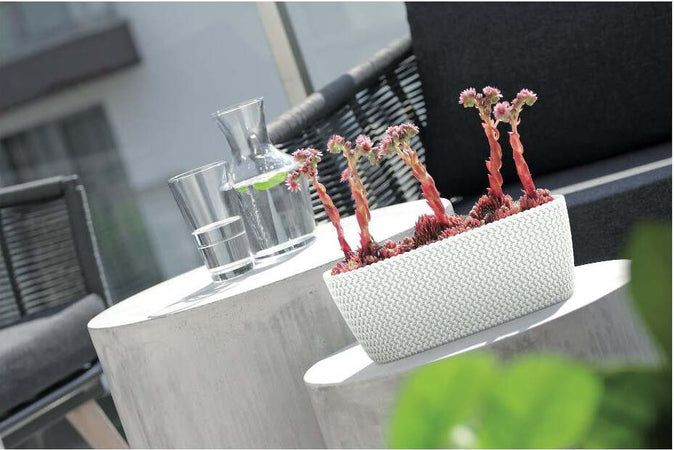 Splofy Vaso per fiori moderno 40 C2 Bianco Giardino e giardinaggio/Attrezzi da giardino e attrezzature per l'irrigazione/Vasi e accessori per piante/Vasi tradizionali Scontolo.net - Potenza, Commerciovirtuoso.it