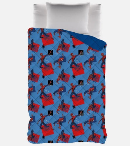 Trapuntino spiderman marvel letto singolo 160 x 250 cm