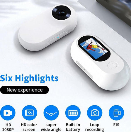 Sport Action Camera High Clear Mini Portatile Da Viaggio Con Clip Per Moto Auto Elettronica/Foto e videocamere/Video e fotografia subacquea/Videocamere subacquee Trade Shop italia - Napoli, Commerciovirtuoso.it