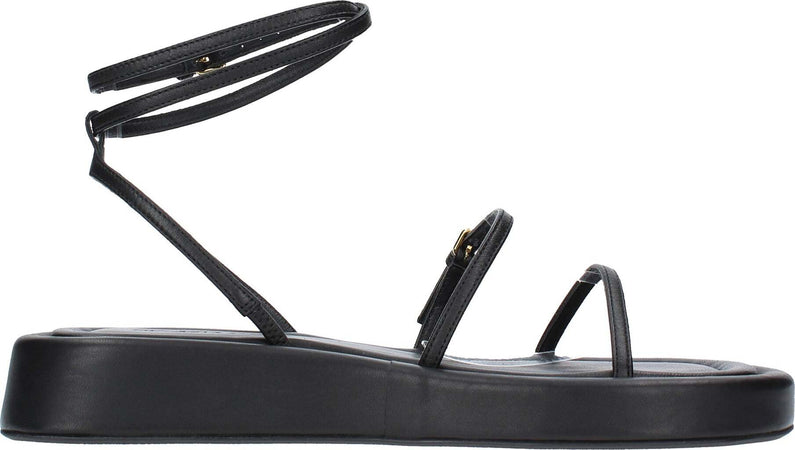SportMax-Sandali-Nero-da-donna