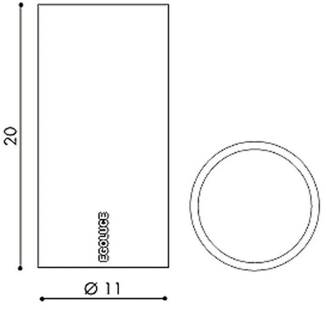 Spot a soffitto Egoluce Fokus soffitto XL