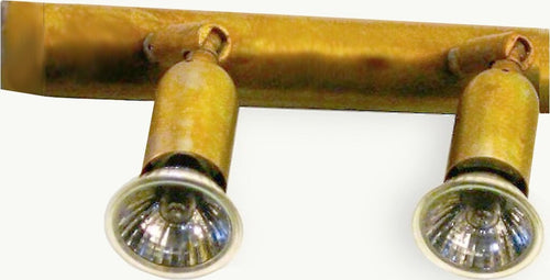 Spot-classico-Lampadari-Bartalini-FOX-F2-GU10-LED-ottone-faretti-orientabili
