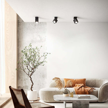 Spot-Contemporaneo-Connect-Alluminio-Nero-1-Luce-Gu10