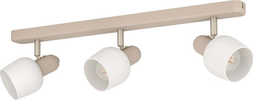 Spot-Contemporaneo-Corato-In-Acciaio-Color-Sabbia-3-Luci-E14-18W-Ip20