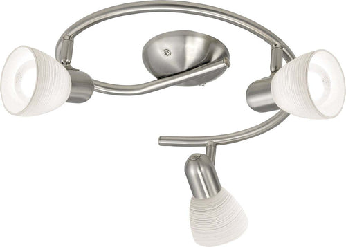 Spot-Contemporaneo-Dakar-1-In-Acciaio-Nichel-Satinato-3-Luci-E14-40W-Ip20