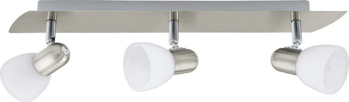 Spot-Contemporaneo-Enea-Acciaio-Nichel-Satinato-3-Luci-E14-40W-Ip20