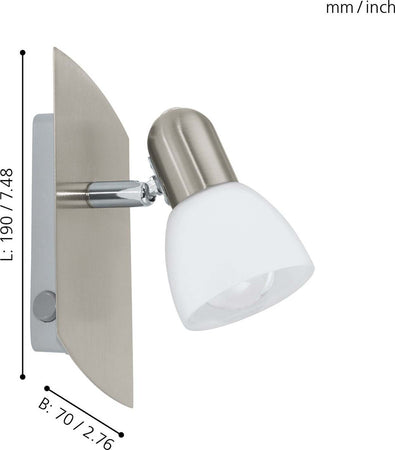 Spot-Contemporaneo-Enea-In-Acciaio-Nichel-Satinato-1-Luce-E14-25W-Ip20