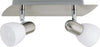 Spot-Contemporaneo-Enea-In-Acciaio-Nichel-Satinato-2-Luci-E14-40W-Ip20