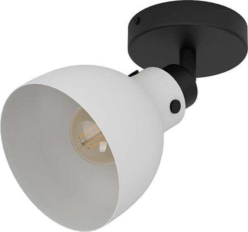 Spot-Contemporaneo-Matlock-In-Acciaio-Grigio-1-Luce-E27-40W-Ip20