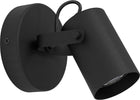Spot-Contemporaneo-Sorego-In-Acciaio-Nero-1-Luce-Gu10-3W-Ip20