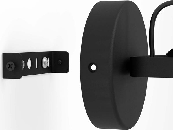 Spot-Contemporaneo-Sorego-In-Acciaio-Nero-1-Luce-Gu10-3W-Ip20