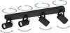 Spot-Contemporaneo-Sorego-In-Acciaio-Nero-4-Luci-Gu10-3W-Ip20