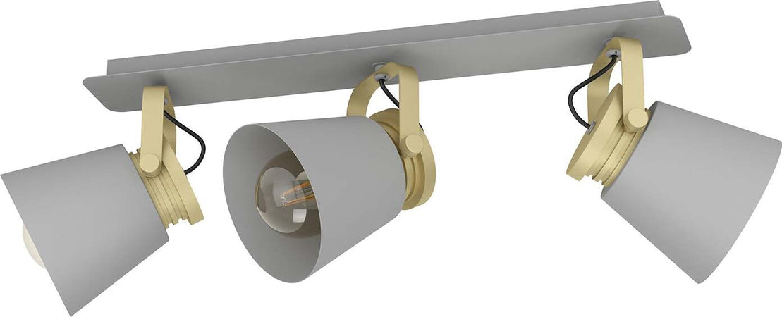 Spot-Contemporaneo-Twicken-In-Acciaio-Grigio-3-Luci-E27-40W-Ip20