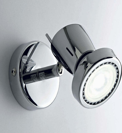 Spot-Illuminando-EROS-1-GU10-7W-LED-3000°K-faretto-orientabili-metallo-cromo-moderno-interno