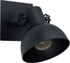 Spot-Minimal-Barnstaple-1-Legno-Nero-1-Luce-E27-28W
