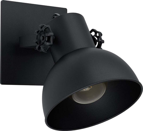 Spot-Minimal-Barnstaple-1-Legno-Nero-1-Luce-E27-28W